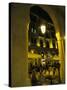 Cafes at Night, Place d'Etoile, Beirut, Lebanon, Middle East-Alison Wright-Stretched Canvas