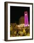 Cafes at Night, Place d'Etoile, Beirut, Lebanon, Middle East-Alison Wright-Framed Photographic Print