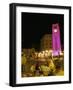 Cafes at Night, Place d'Etoile, Beirut, Lebanon, Middle East-Alison Wright-Framed Photographic Print