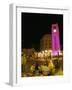 Cafes at Night, Place d'Etoile, Beirut, Lebanon, Middle East-Alison Wright-Framed Photographic Print