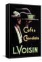 Cafes Chocolats L. Voisin-Noel Saunier-Framed Stretched Canvas