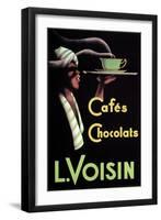 Cafes Chocolats L. Voisin-Noel Saunier-Framed Art Print