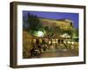 Cafes in Main Square of Old Town, Porto Vecchio, Corsica, France, Europe-Stuart Black-Framed Photographic Print