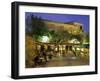 Cafes in Main Square of Old Town, Porto Vecchio, Corsica, France, Europe-Stuart Black-Framed Photographic Print