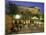 Cafes in Main Square of Old Town, Porto Vecchio, Corsica, France, Europe-Stuart Black-Mounted Photographic Print