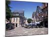 Cafes in the Centre of Town, Ahrweiler Town, Ahr Valley, Rhineland Palatinate, Germany-Gavin Hellier-Mounted Photographic Print