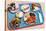 Cafeteria Lunch Tray, Retro-null-Stretched Canvas