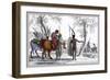 Caffarian Family Travelling-John Stewart-Framed Art Print