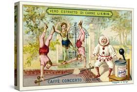 Caffe-Concerto: Acrobats-null-Stretched Canvas