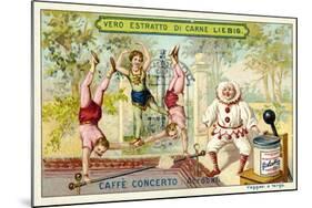 Caffe-Concerto: Acrobats-null-Mounted Giclee Print