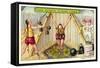 Caffe-Concerto: Athletes-null-Framed Stretched Canvas