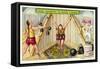 Caffe-Concerto: Athletes-null-Framed Stretched Canvas