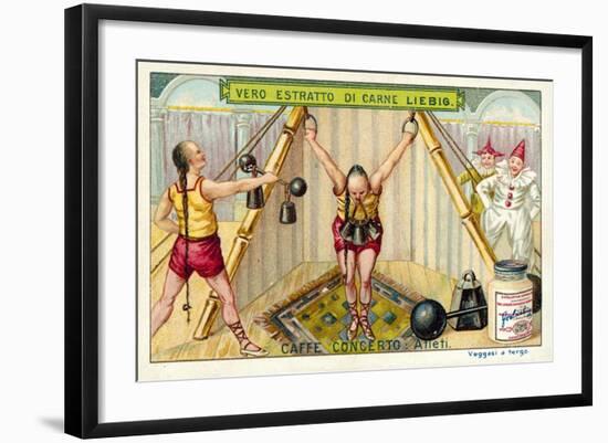 Caffe-Concerto: Athletes-null-Framed Giclee Print