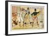 Caffe-Concerto: Eccentric Musical Clowns-null-Framed Giclee Print