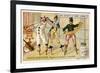 Caffe-Concerto: Eccentric Musical Clowns-null-Framed Giclee Print