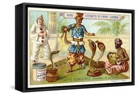 Caffe-Concerto: Snake Charmer-null-Framed Stretched Canvas