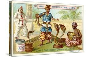 Caffe-Concerto: Snake Charmer-null-Stretched Canvas