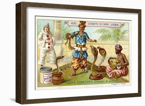 Caffe-Concerto: Snake Charmer-null-Framed Giclee Print