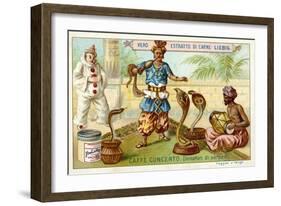 Caffe-Concerto: Snake Charmer-null-Framed Giclee Print