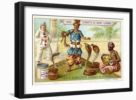 Caffe-Concerto: Snake Charmer-null-Framed Giclee Print