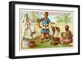 Caffe-Concerto: Snake Charmer-null-Framed Giclee Print