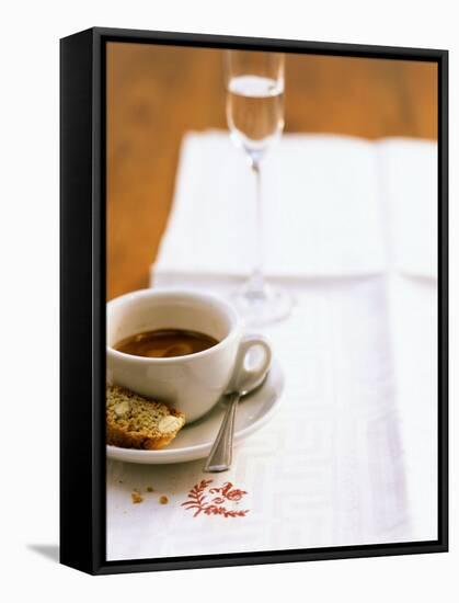 Caffe Coretto (Espresso with Grappa, Italy)-Jan-peter Westermann-Framed Stretched Canvas