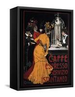 Caffe Espresso Servizio Istantaneo-V Ceccanti-Framed Stretched Canvas