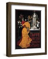 Caffe Espresso Servizio Istantaneo-V Ceccanti-Framed Art Print