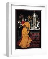 Caffe Espresso Servizio Istantaneo-V Ceccanti-Framed Art Print