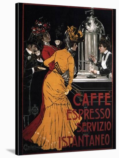 Caffe Espresso Servizio Istantaneo-V Ceccanti-Stretched Canvas