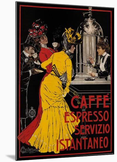 Caffe Espresso-Ceccanti-Mounted Art Print