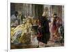 Caffè Florian in the 18th century, 1909-null-Framed Giclee Print