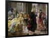 Caffè Florian in the 18th century, 1909-null-Framed Giclee Print