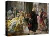 Caffè Florian in the 18th century, 1909-null-Stretched Canvas