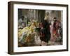 Caffè Florian in the 18th century, 1909-null-Framed Giclee Print