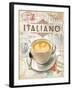 Caffe Italiano-Chad Barrett-Framed Art Print