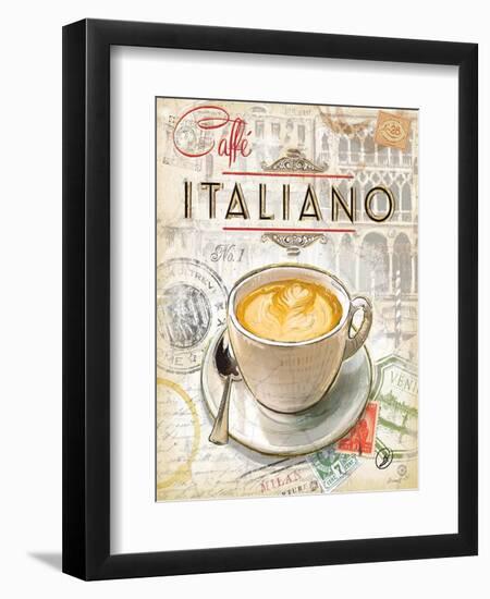 Caffe Italiano-Chad Barrett-Framed Art Print