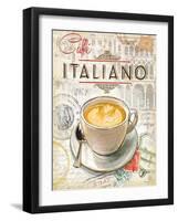 Caffe Italiano-Chad Barrett-Framed Art Print