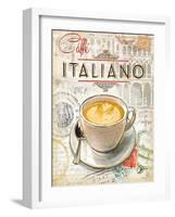 Caffe Italiano-Chad Barrett-Framed Art Print