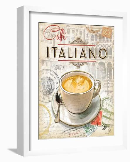 Caffe Italiano-Chad Barrett-Framed Art Print
