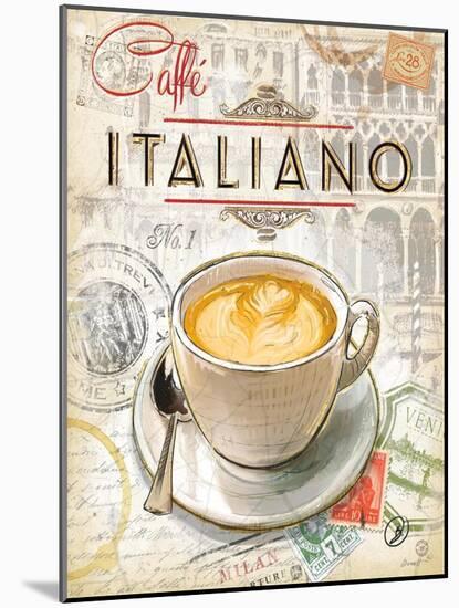 Caffe Italiano-Chad Barrett-Mounted Art Print