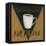 Caffe La Dolce Vita Americano-Arnie Fisk-Framed Stretched Canvas