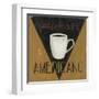 Caffe La Dolce Vita Americano-Arnie Fisk-Framed Art Print