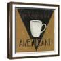 Caffe La Dolce Vita Americano-Arnie Fisk-Framed Art Print