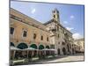 Caffe Meletti and Palazzo Dei Capitani Del Popolo, Piazzo Del Popolo, Ascoli Piceno-Jean Brooks-Mounted Photographic Print