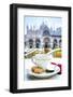 Caffe Piazza San Marco #2-Alan Blaustein-Framed Photographic Print