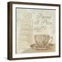 Caffe Pisa-Erin Clark-Framed Giclee Print