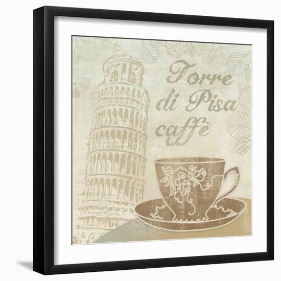 Caffe Pisa-Erin Clark-Framed Giclee Print