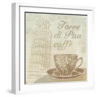 Caffe Pisa-Erin Clark-Framed Giclee Print