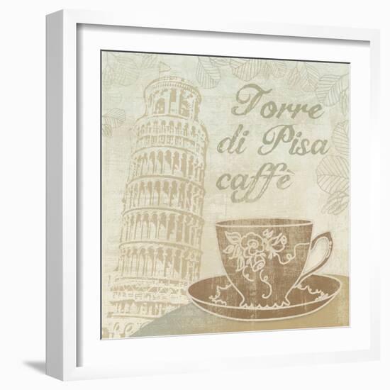 Caffe Pisa-Erin Clark-Framed Giclee Print